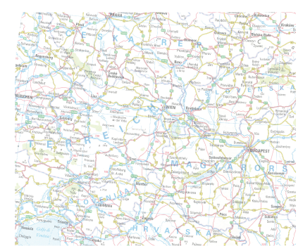 Krakow to Venice route map